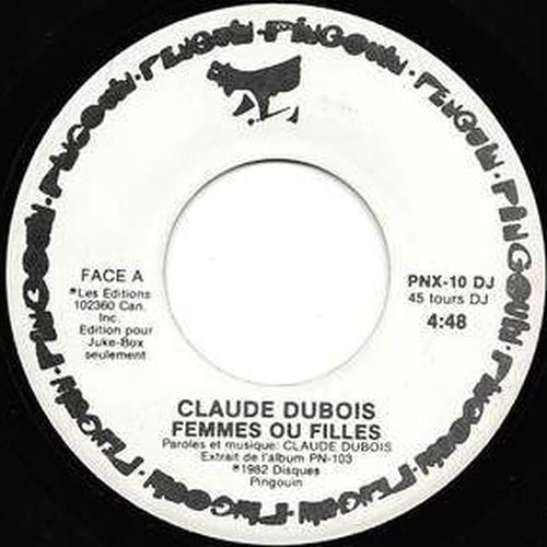 Acheter disque vinyle Claude Dubois Femmes Ou Filles a vendre